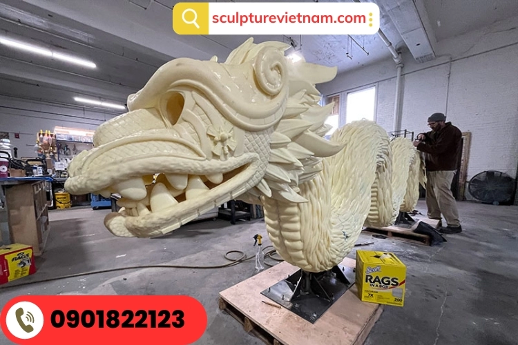 mo hinh rong 2024 4 936 - Mô hình rồng - Tượng rồng trang trí Tết Giáp Thìn 2024